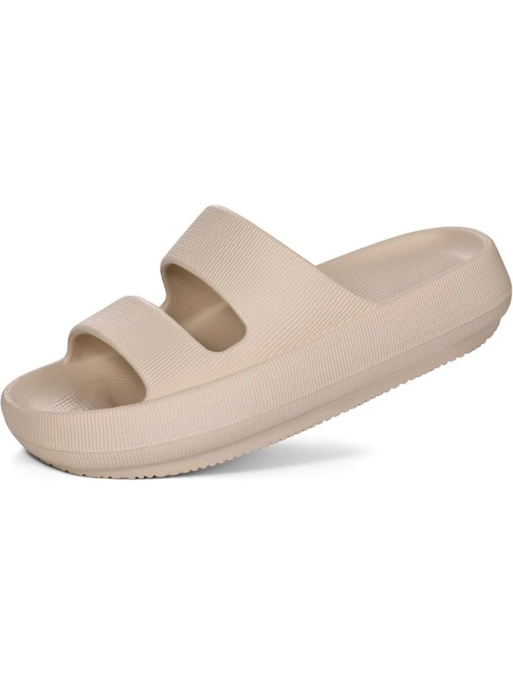 Women's Sand Summer Lightweight Orthopedic Slide Soft Recovery Slip on Sandals
